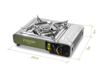 Preview: Delphin Gaskocher INOXIA 2000W Preview: Delphin Gaskocher INOXIA 2000W