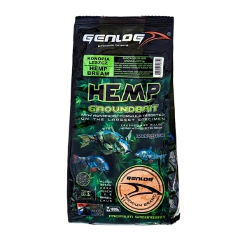 Genlog Groundbait Hemp - Bream 1kg