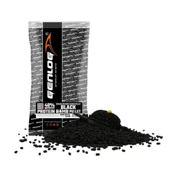Genlog Pellet Protein Bomb Black - 2mm 800g