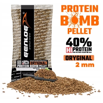 Preview: Genlog Pellet Protein Bomb Oryginal - 2mm 800g Preview: Genlog Pellet Protein Bomb Oryginal - 2mm 800g