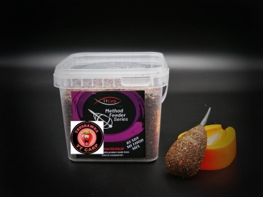 TTCarp Method Feeder Nassfutter - Strawberry - 600 g